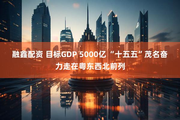 融鑫配资 目标GDP 5000亿 “十五五”茂名奋力走在粤东西北前列