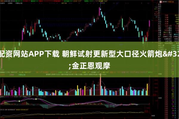 配资网站APP下载 朝鲜试射更新型大口径火箭炮 金正恩观摩